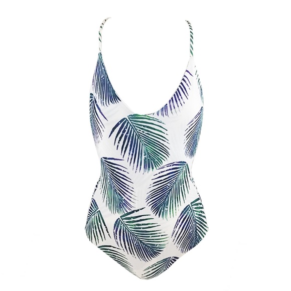 Stone Fox Swim Other - Stone Fox Swim Hermosa One Piece in Petrogleaf